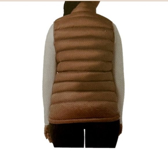32 Degrees Ladies Lightweight Packable Vest Brown NWT - Picture 2 of 2